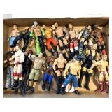 2000-2010s Wrestling Action Figures 8' Tall and