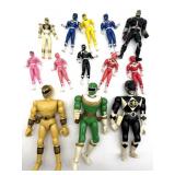 1995 Power Ranger Action Figures 8' and Smaller
