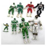 1993, 1997, and 1998 Power Ranger Action Figures