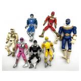 1991 and 1996 Power Ranger Action Figures 8' and