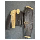 WWII USAAF Flying Jacket, Pants, and Cap - pants