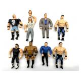 Vintage WWF BendEms Wrestling Figures 6' and