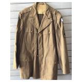 WWII USAAF Jacket - holes noted and pictured