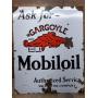 Vintage Gargoyle Mobiloil Sign 19.5" x 24"