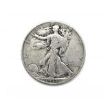1937 Walking Liberty Half Dollar