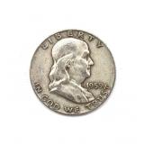 1959-D Franklin Half Dollar