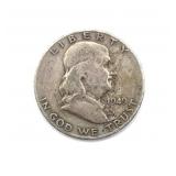 1949-S Franklin Half Dollar