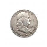 1951-D Franklin Half Dollar
