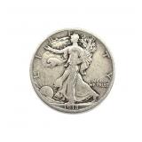 1918-S Walking Liberty Half Dollar