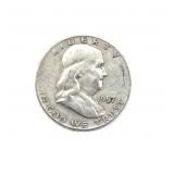 1957-D Franklin Half Dollar