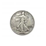 1942-S Walking Liberty Half Dollar
