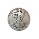 1937 Walking Liberty Half Dollar