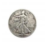 1945 Walking Liberty Half Dollar