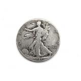 1941 Walking Liberty Half Dollar