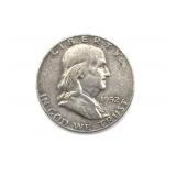 1952-D Franklin Half Dollar