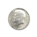 1964-DKennedy Half Dollar