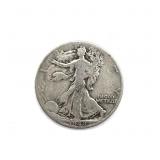 1942-D Walking Liberty Half Dollar