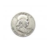 1951-D Franklin Half Dollar