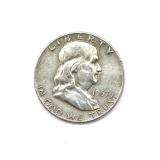 1957-D Franklin Half Dollar