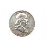 1957-D Franklin Half Dollar