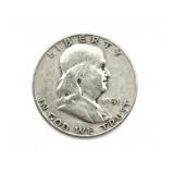 1951-S Franklin Half Dollar