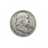 1952-D Franklin Half Dollar