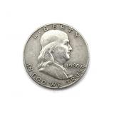 1960-D Franklin Half Dollar