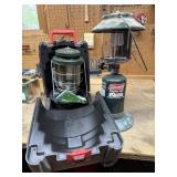 (2) Coleman Propane Lanterns (1) Case