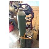 Craftsman Oxy Acetylene Set, Bottles, Cart,