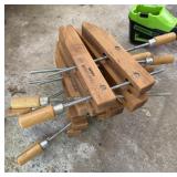 (6) Craftsman Wood Clamps