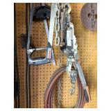 Come A Long, Chains, Hack Saw