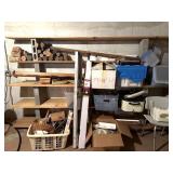 Block & Board Shelving & Contents