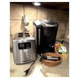 Keurig Coffee Maker & Cuisinart Toaster