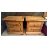(2) Broyhill Night Stands 26"x17"x25"