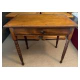 Antique Writing Desk 30"x20"x28", Drawer &