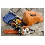 Stihl MS 211C Chainsaw, Case & Acc.