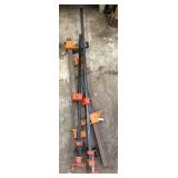 (2) Pipe & (2) Bar Clamps