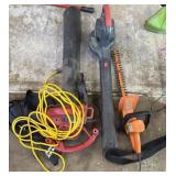 (2) Leaf Blowers & Hedge Trimmer