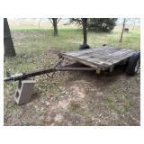 Flatbed Utility Trailer - bed is 60" x 114"