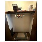 Mats, Post Lights, Baskets, and More (contents of