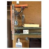 Square, Level, Dowling Jig, and More Hardware