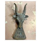 Vintage Brass 101 Ranch Boot Jack