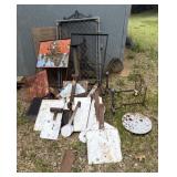 Fence Gates, Metal Targets, Andiron, and More