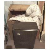 Wooden Bin  27"x21"x24" & Hamper