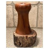 Handmade Wood Vase by Larry Pacey 7" Tall