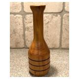 Handmade Wood Vase by Larry Pacey 7.5" Tall