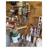 Duracraft Drill Press and Spade Bits- drill