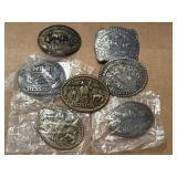 Hesston NFR Belt Buckles