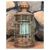Vintage Masthead Brass Ship Lantern 14" Tall
