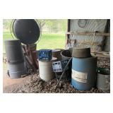 Fire Pit (no legs) Trashcans, Buckets, Barrels,